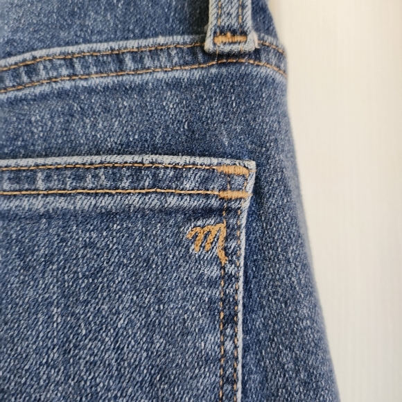 Madewell Womens Skinny Jeans 10" High-Rise Button-Front Blue Size 28 DENIM PANTS - Picture 10 of 16